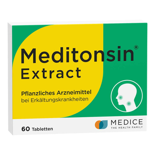 MEDITONSIN Extract pflanzliche Erk&auml;ltungstabletten