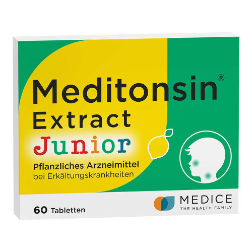 MEDITONSIN Extract Junior pflanzl.Erk&auml;ltungstabl.