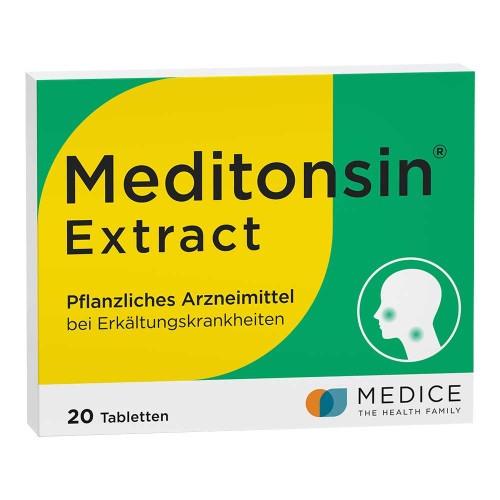 MEDITONSIN Extract pflanzliche Erk&auml;ltungstabletten