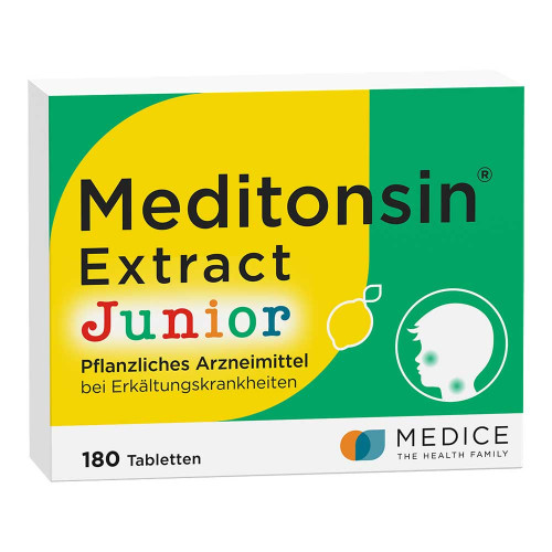 MEDITONSIN Extract Junior pflanzl.Erk&auml;ltungstabl.