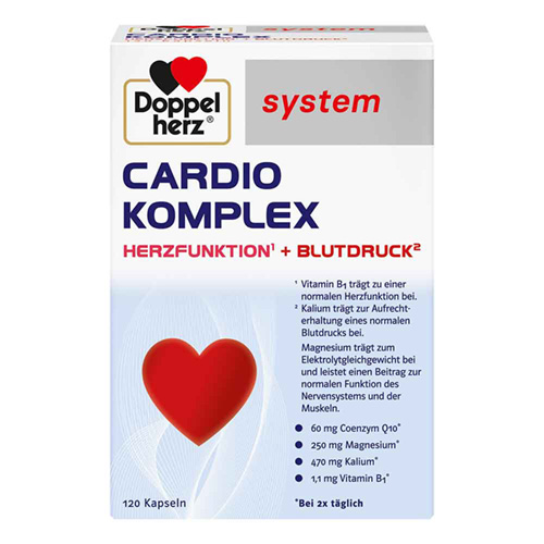 DOPPELHERZ Cardio Komplex system Kapseln