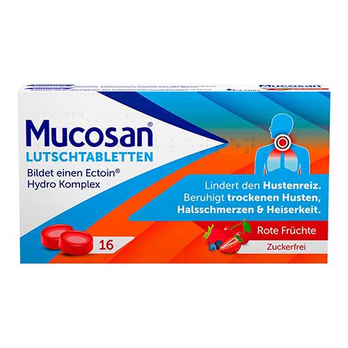 MUCOSAN Lutschtabletten rote Fr&uuml;chte