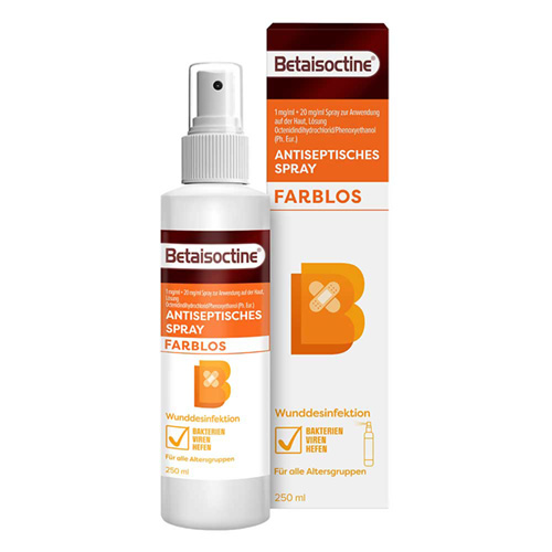 BETAISOCTINE 1 mg/ml + 20 mg/ml Spray z.Anw.a.d.H.