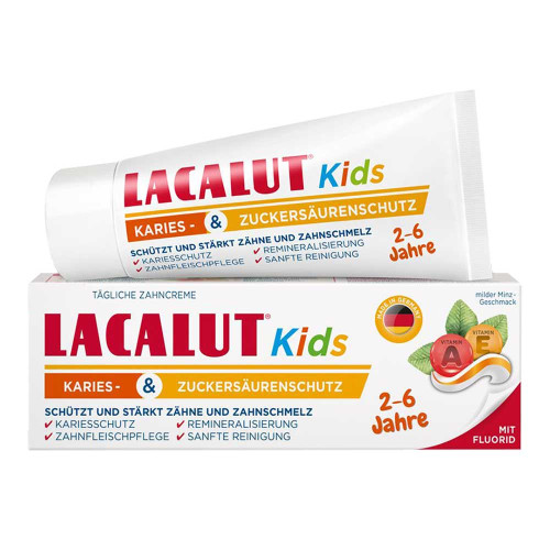 LACALUT Kids Karies & Zuckers&auml;urenschutz 2-6 Jahre