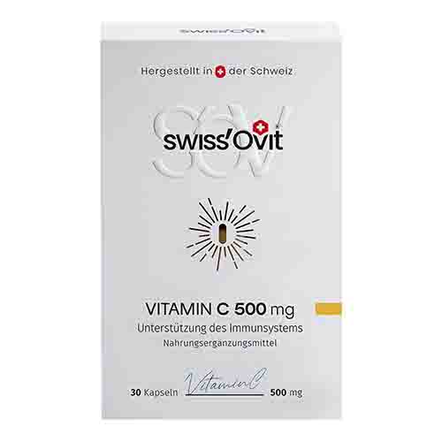 SWISSOVIT Vitamin C 500 mg Immunschutz Kapseln