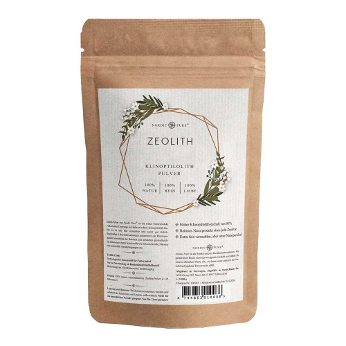 ZEOLITH PULVER 95% Klinoptilolith Nordic Pure