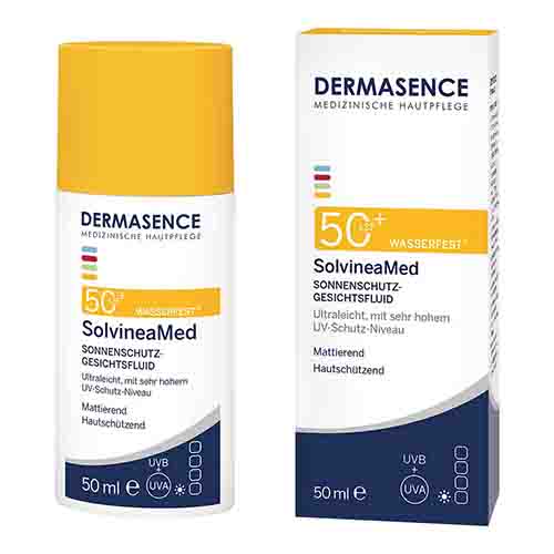 DERMASENCE SolvineaMed Sonnensch.Ges.Flu.LSF 50+