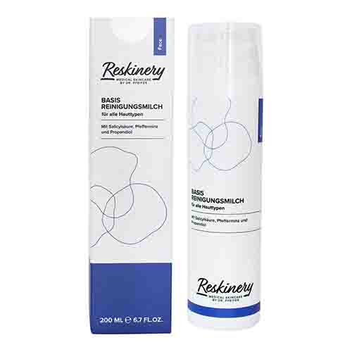 RESKINERY Basis Reinigungsmilch f&uuml;r alle Hauttypen