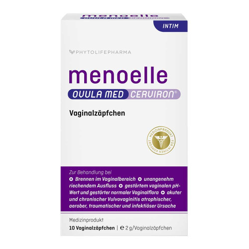 MENOELLE OVULA med CERVIRON Vaginalovula