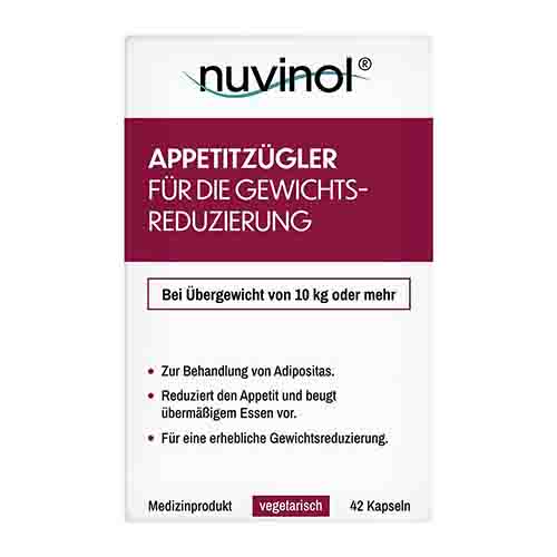 NUVINOL Appetitz&uuml;gler f.die Gewichtsreduzier.Kaps.