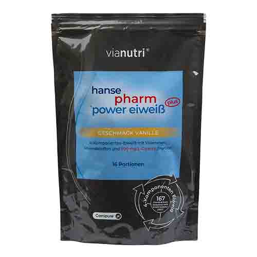 POWER EIWEISS plus Protein Shake Pulver Vanille