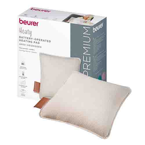 BEURER HK77 Heaty Akku-Heizkissen cashmere-cream