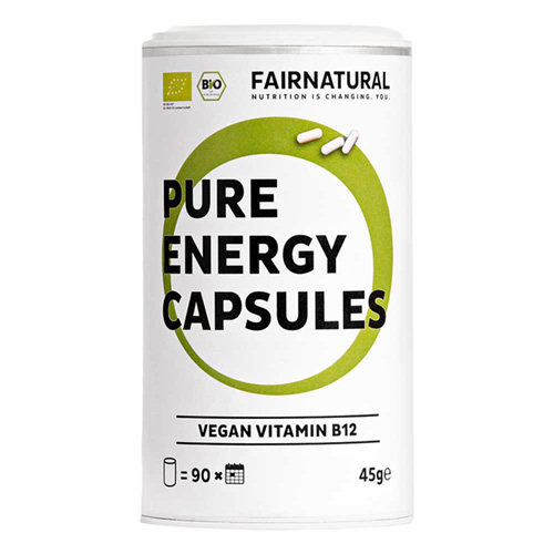 FAIRNATURAL Vitamin B12 hochdosiert+vegan Kapseln