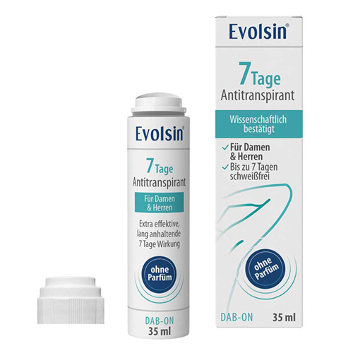 EVOLSIN 7 Tage Antitranspirant Dab-on ohne Parf&uuml;m